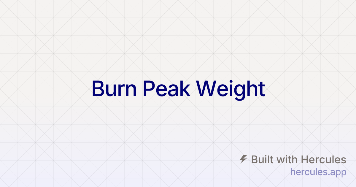 Burn Peak™ Reviews – Natural Weight Loss Supplement for Fat Burning & Metabolism