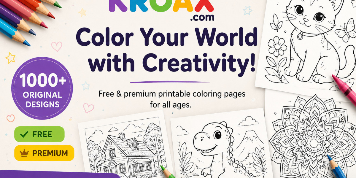 Printable Fun for Everyone with Kroax Coloring Pages