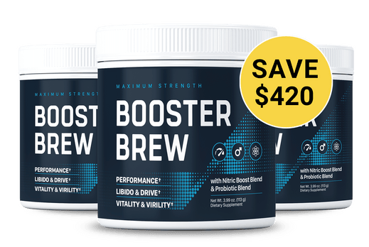 Booster Brew™ Official Formula | Healthy Blood Flow Support