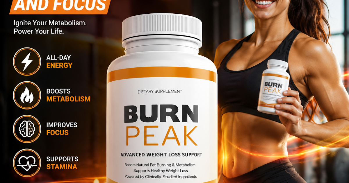 Burn Peak Supplement for All-Day Energy and Focus