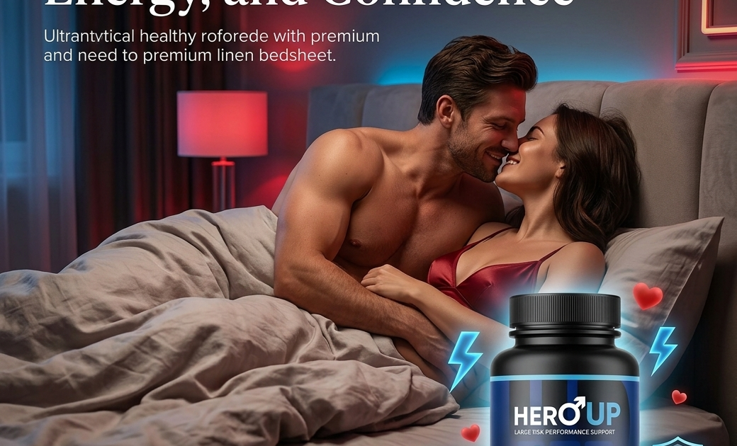 HeroUP Pills for Strength, Energy, and Confidence