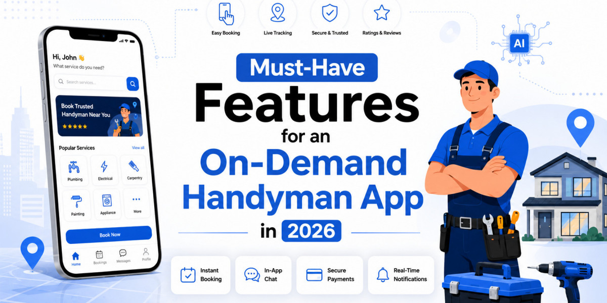 Must-Have Features for an On-Demand Handyman App in 2026